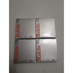 Nu-Kote B199 Brother Black Correctable Film Lot Of 4